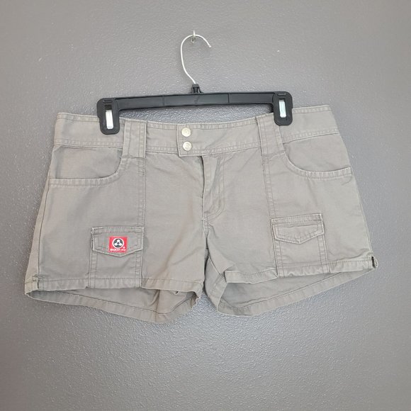 NWT Molecule Brand Grey Cargo Shorts - Picture 2 of 6